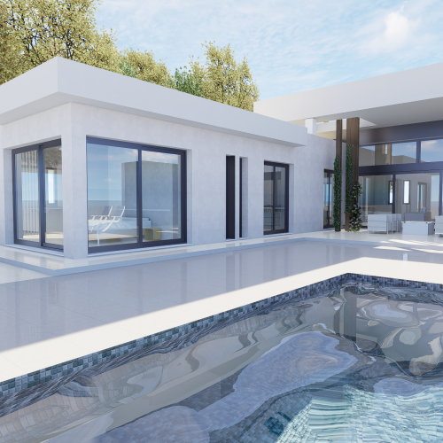 Frontal de vivienda en Bigastro