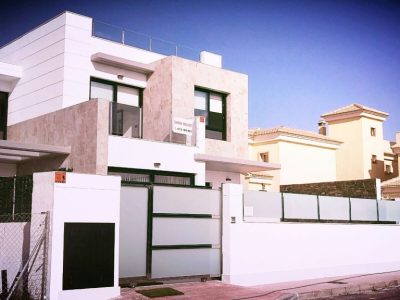 Piloto urbanización en La Zenia