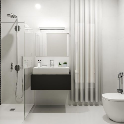 Segundo baño de vivienda en Guardamar